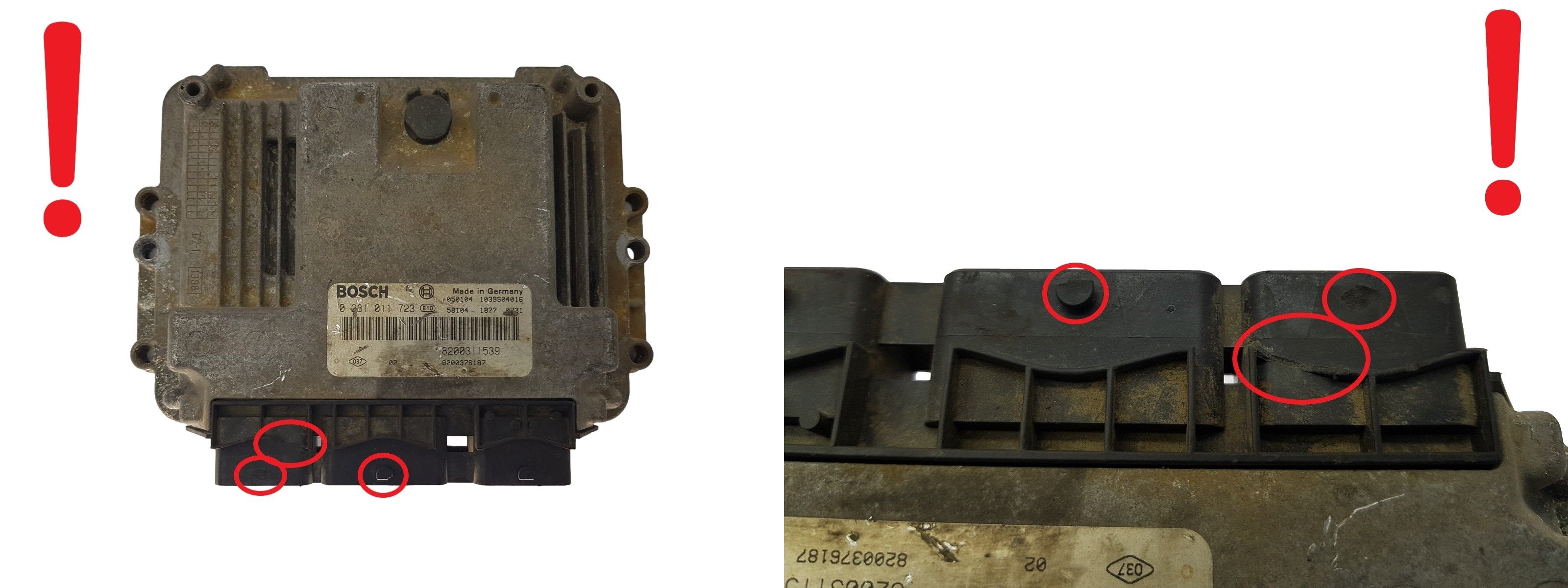 Blok Ovladačů 0281011723 8200311539 8200376187 Renault Bosch 2778 main product photo