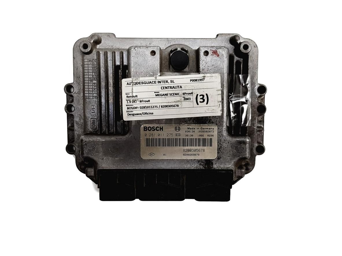 Blok Ovladačů 0281011275 8200305678 8200269879 Renault Bosch 10437 main product photo