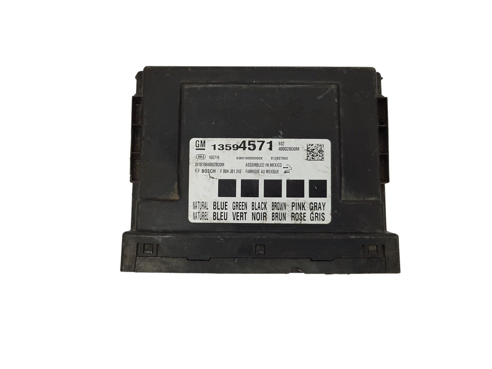 Blok Ovladačů 13594571 812857933 F00HJ01242 GM Opel Bosch main product photo