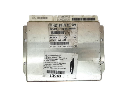 Blok Ovladačů ESP 0275454132 0265109445 Mercedes Bosch 20610 main product photo