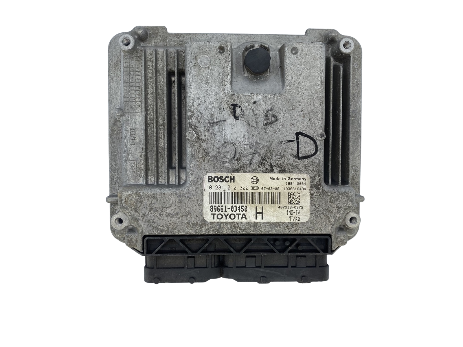 Blok Ovladačů 89661-0D450 0281012322 Toyota Bosch 53168 main product photo