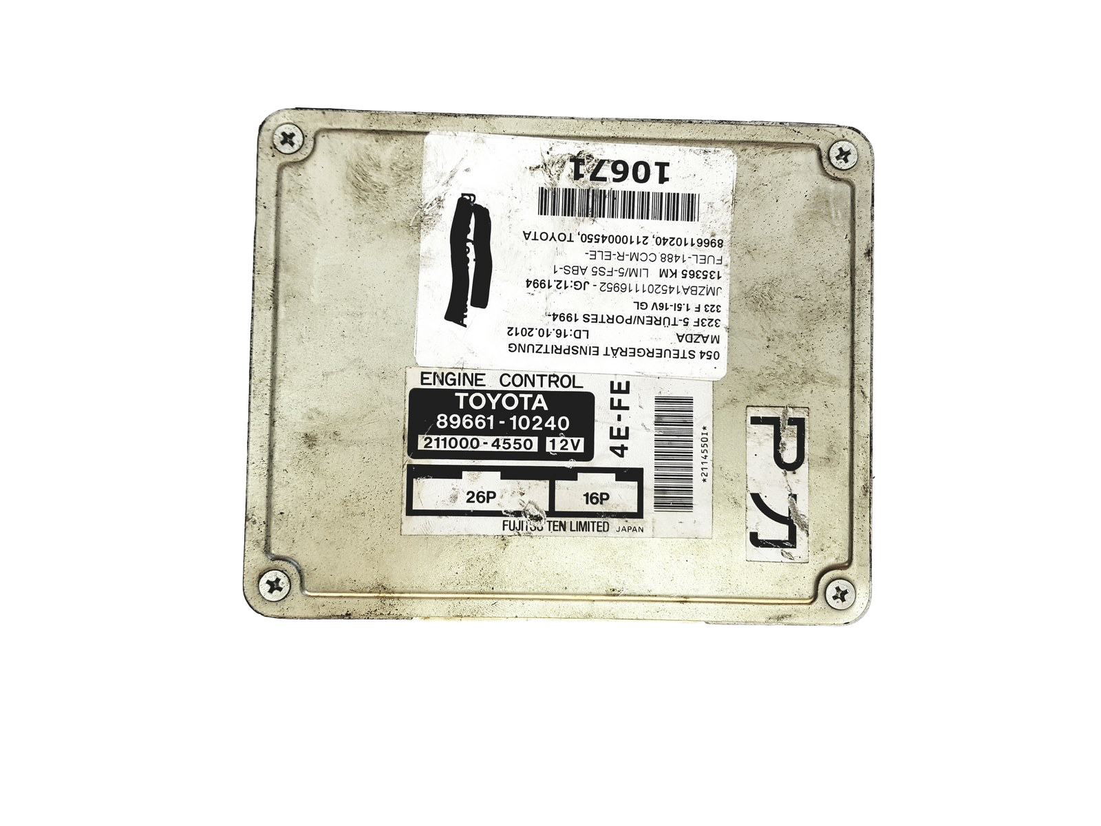 Blok Ovladačů Toyota 89661-10240 211000-4550 Fujitsu 22187 main product photo