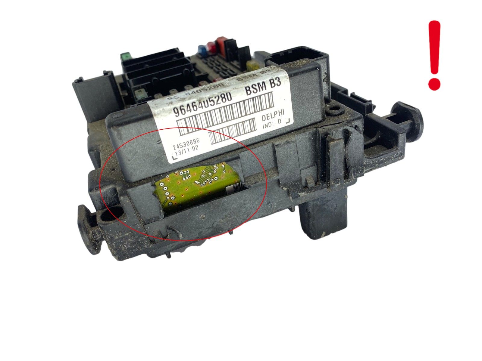 Blok Ovladačů BSM B3 9646405280 PSA Delphi 59043 main product photo