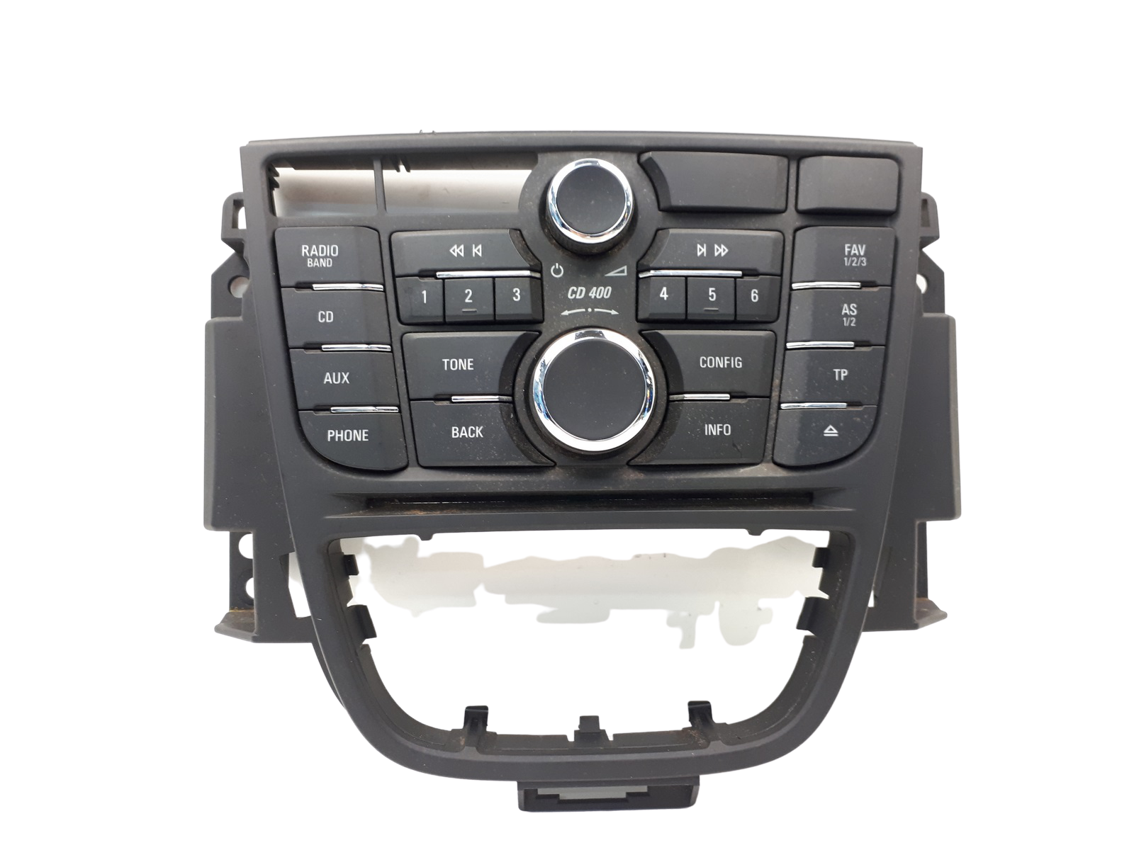 Kontrolní panel CD400 Opel Astra J 13360091 28299889 Delphi 1403 main product photo