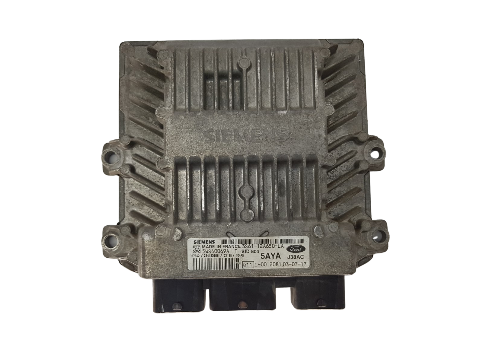 Blok Ovladačů 3S61-12A650-LA 5WS40069A-T 5AYA SID 804 Ford Siemens 3484 main product photo