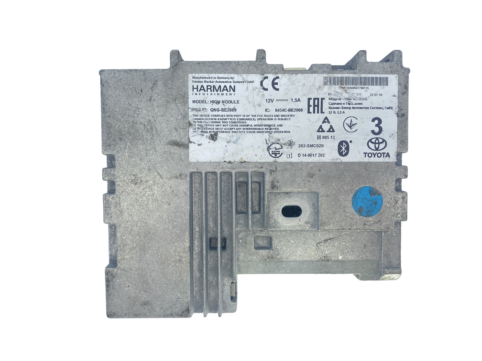 Modul Bluetooth 10R-04 8027 QNG-BE2809 6434C-BE2809 86840-0F0030 Toyota 55925 main product photo