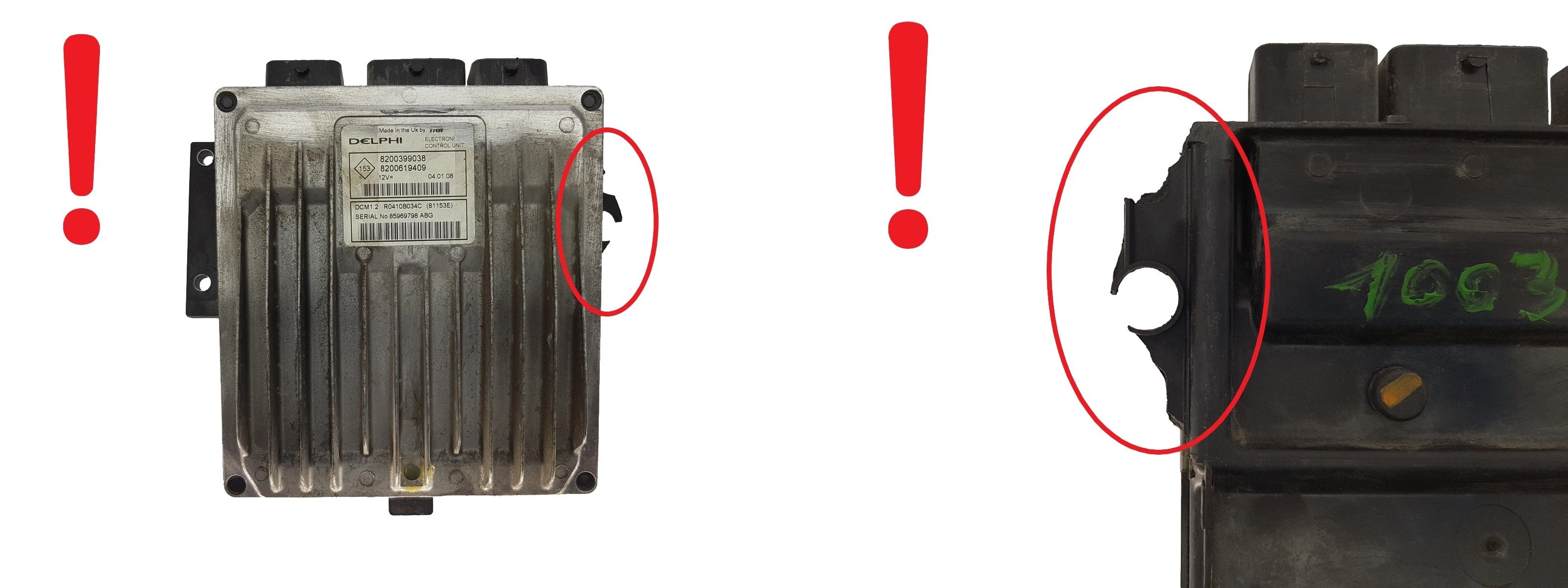 Blok Ovladačů 8200619409 8200399038 R0410B034C Renault TRW Delphi 3034 main product photo