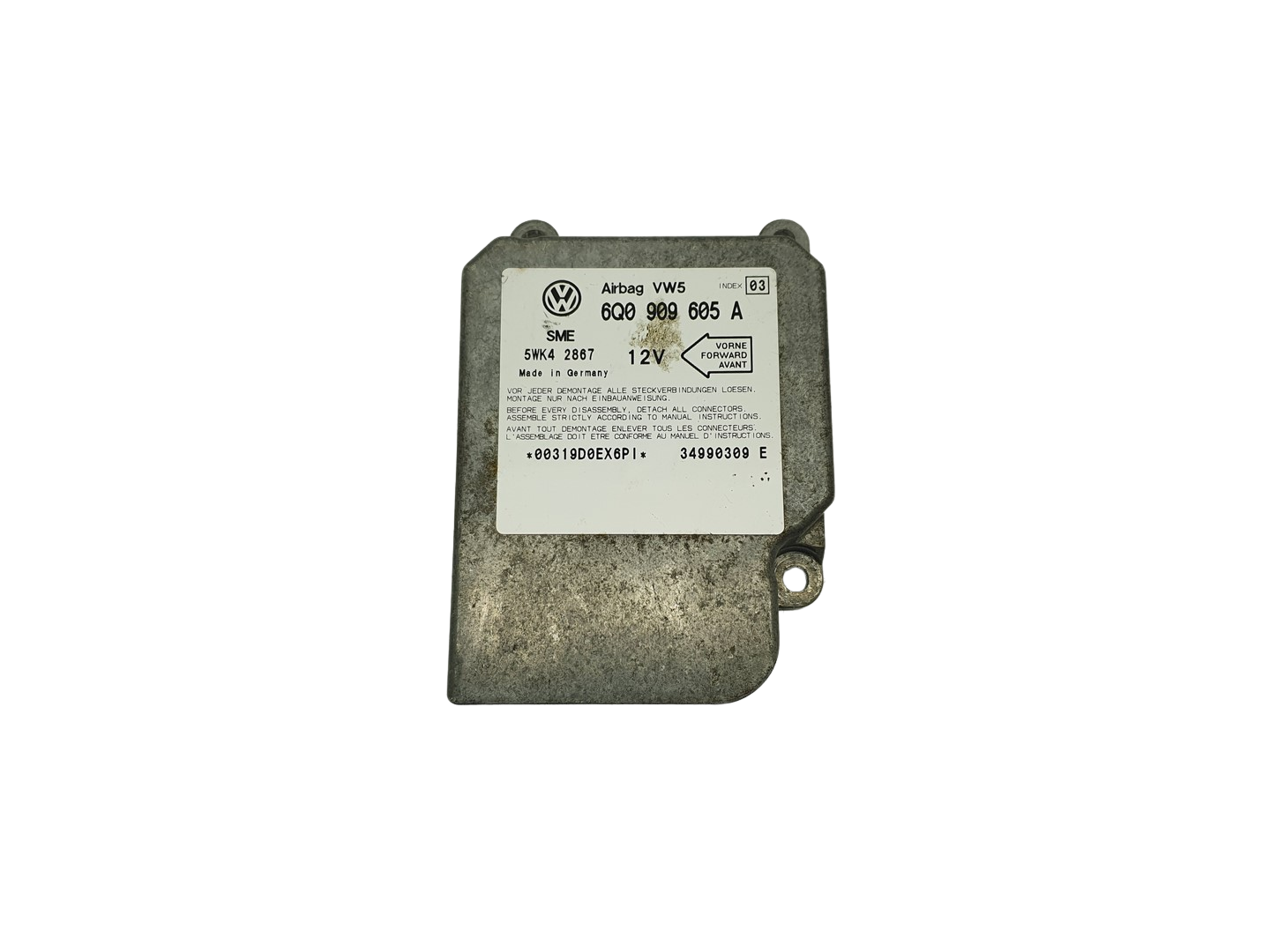 Blok Ovladačů 6Q0909605A 5WK42867 VW Siemens 69048 main product photo