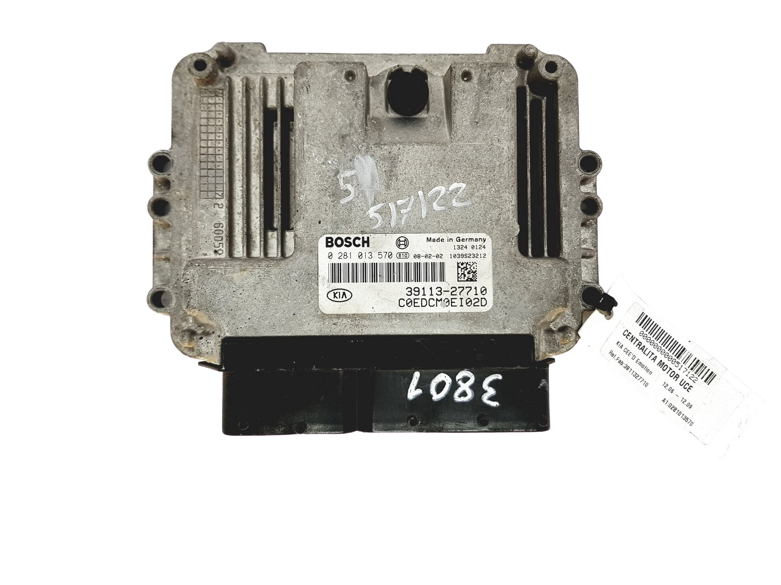 Blok Ovladačů 0281013570 39113-27710 Kia Bosch main product photo