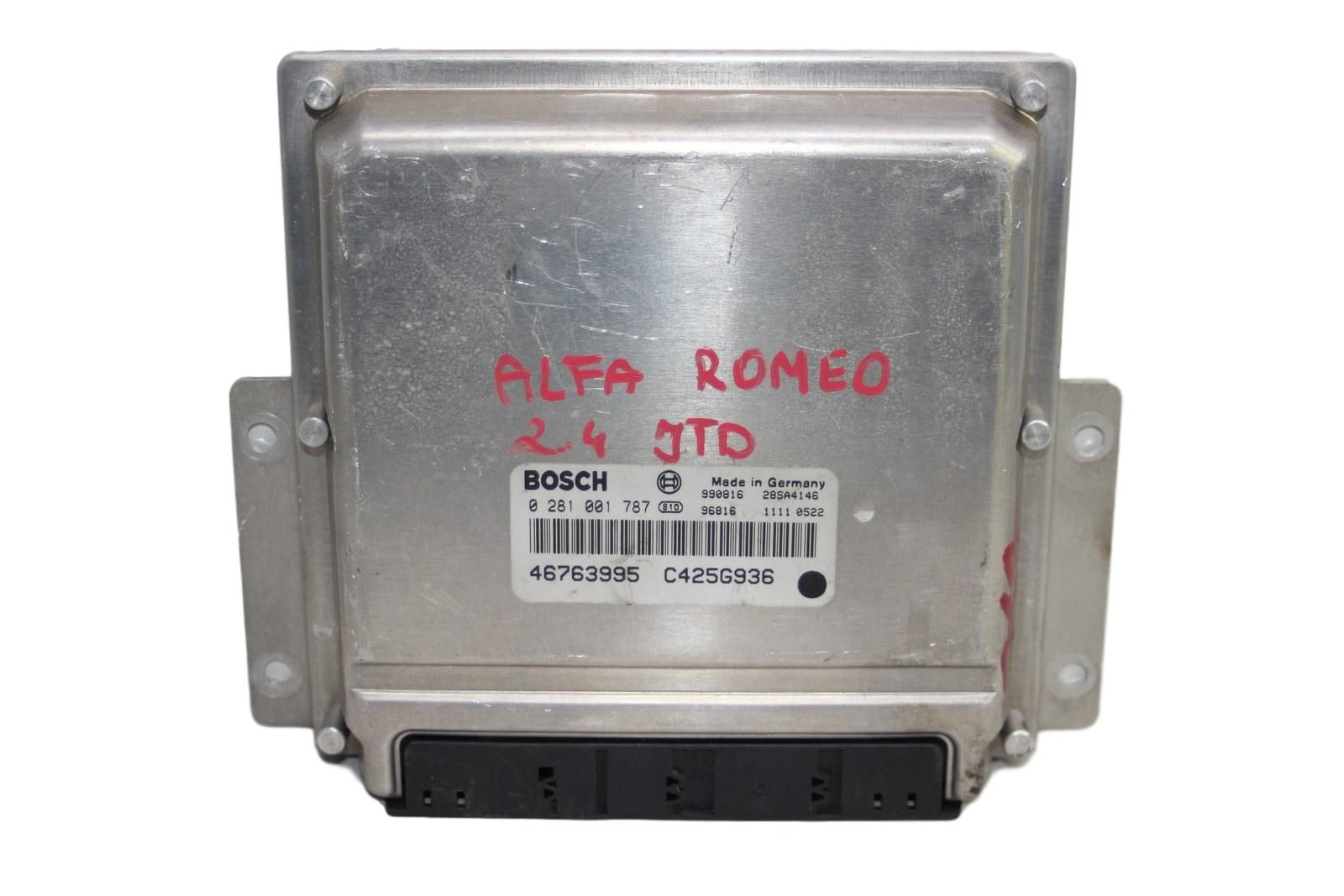 Řídicí Jednotka Motoru 46763995 0281001787 Alfa Romeo 3919 main product photo