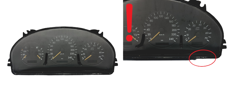Otáčkoměr Mercedes ML W163 A1635400247 Delphi main product photo