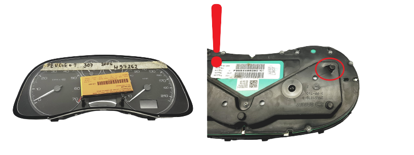 Tachometr Peugeot 307 9654485080 53272 main product photo