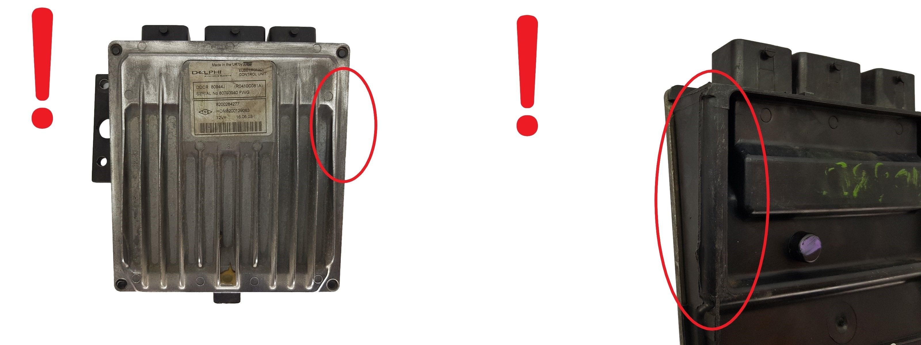 Blok Ovladačů 8200284277 8200129063 R0410C081A Renault Delphi 3571 main product photo