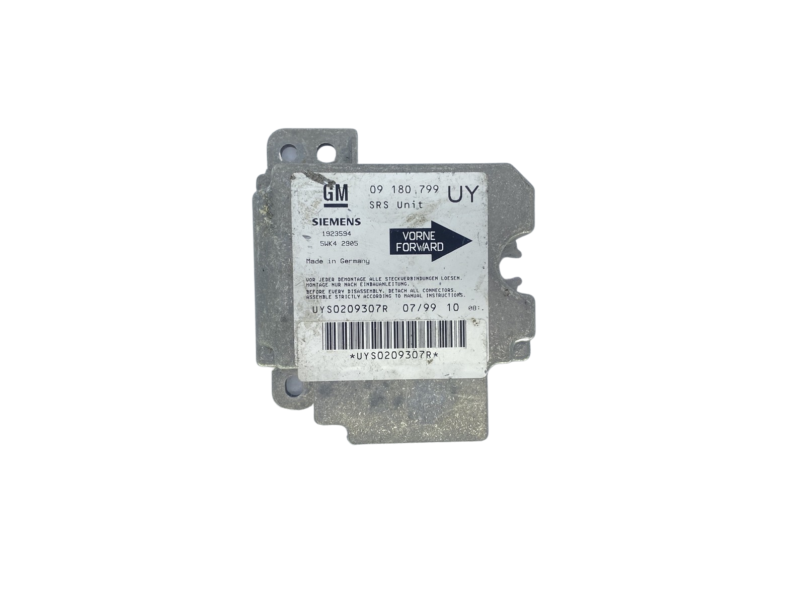 Blok Ovladačů 09180799 5WK42905 Opel Siemens 58496 main product photo