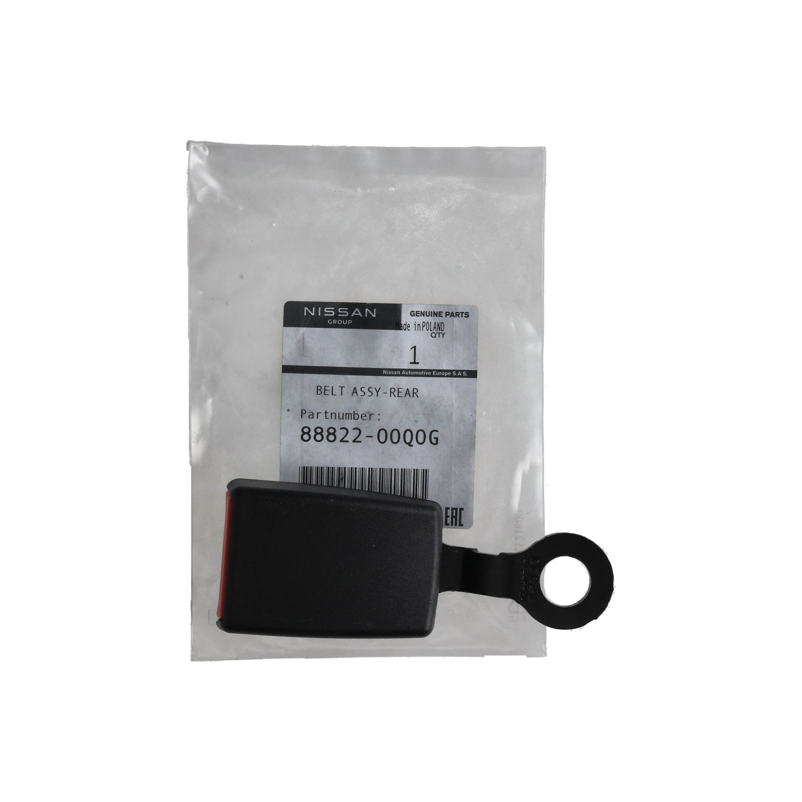 Zámek Pásu Originál 8882200Q0G 888521928R Renault Nissan main product photo