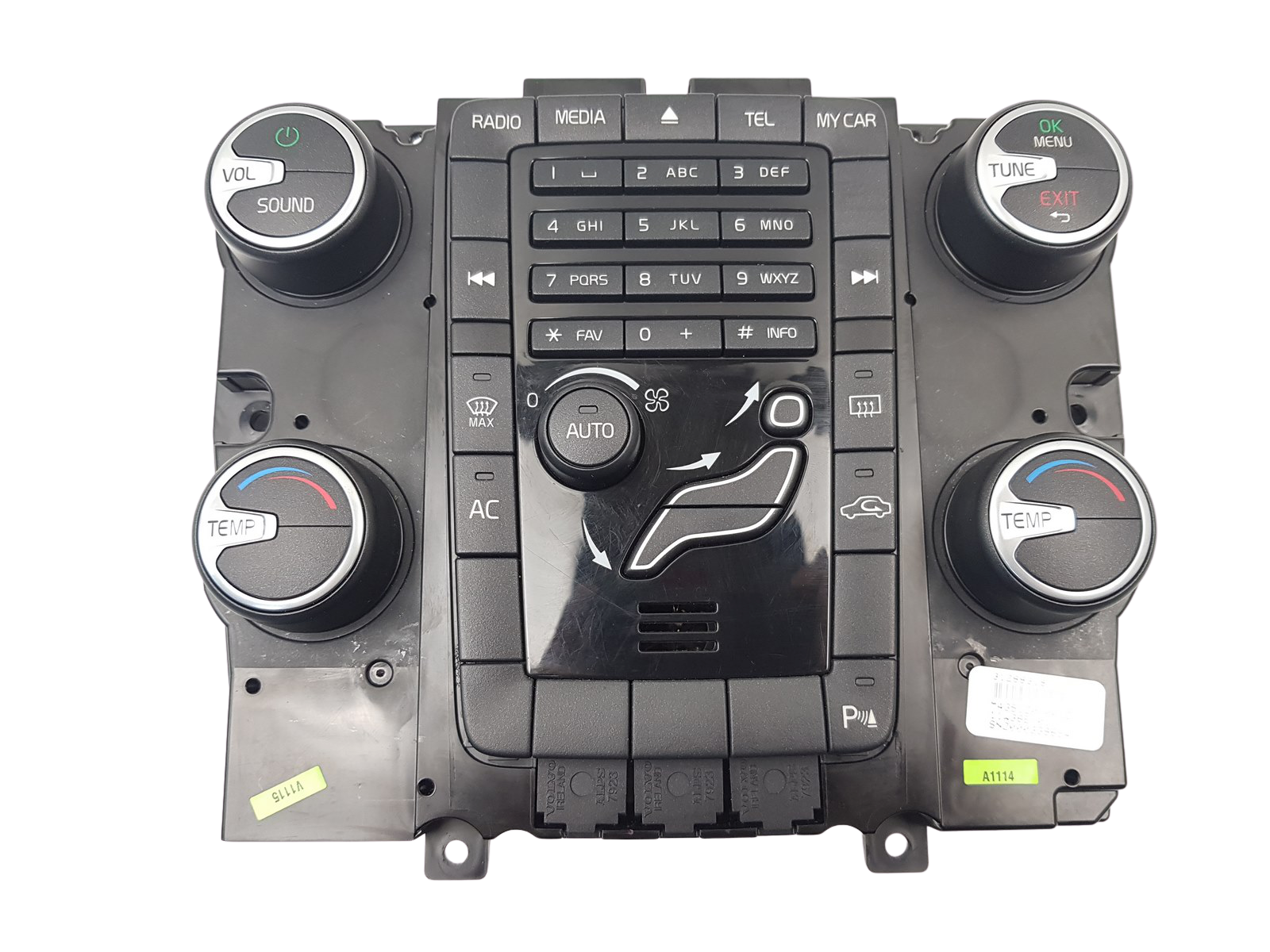 Panel Větrání AC Radio Volvo V60 S60 31288318 main product photo