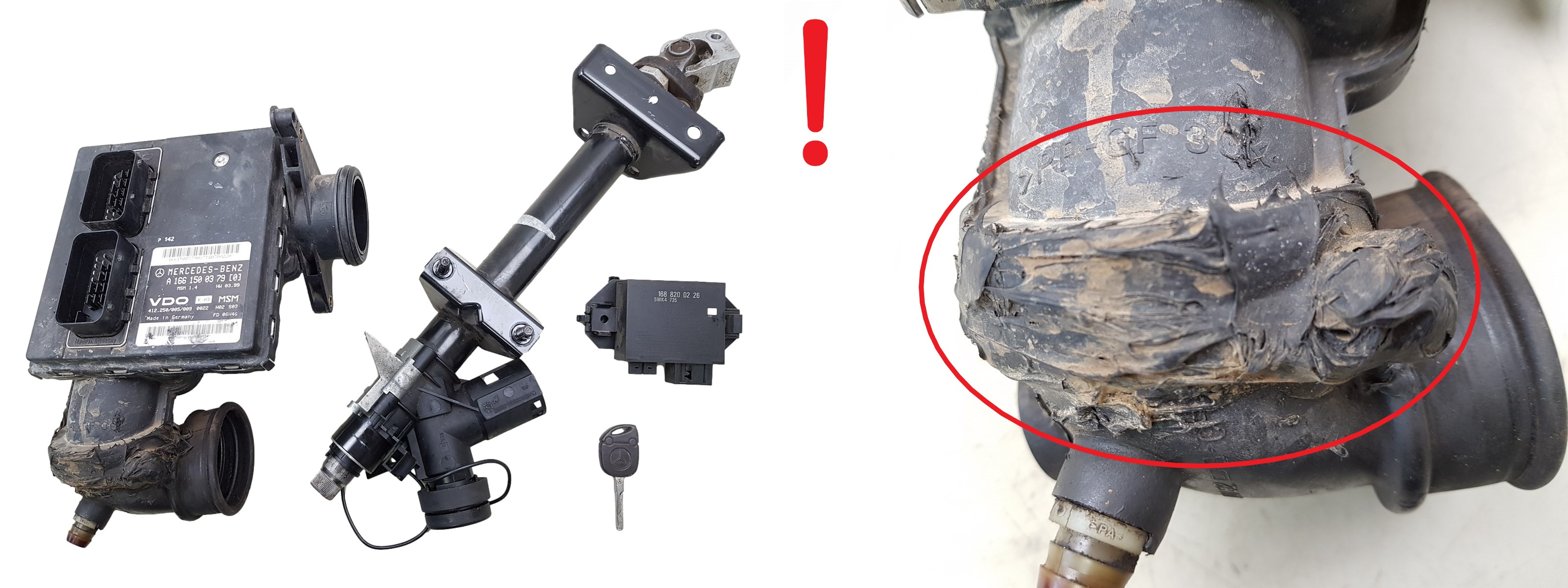 Starter Pack Mercedes-Benz A A1661500379 1688200226 1.4 main product photo