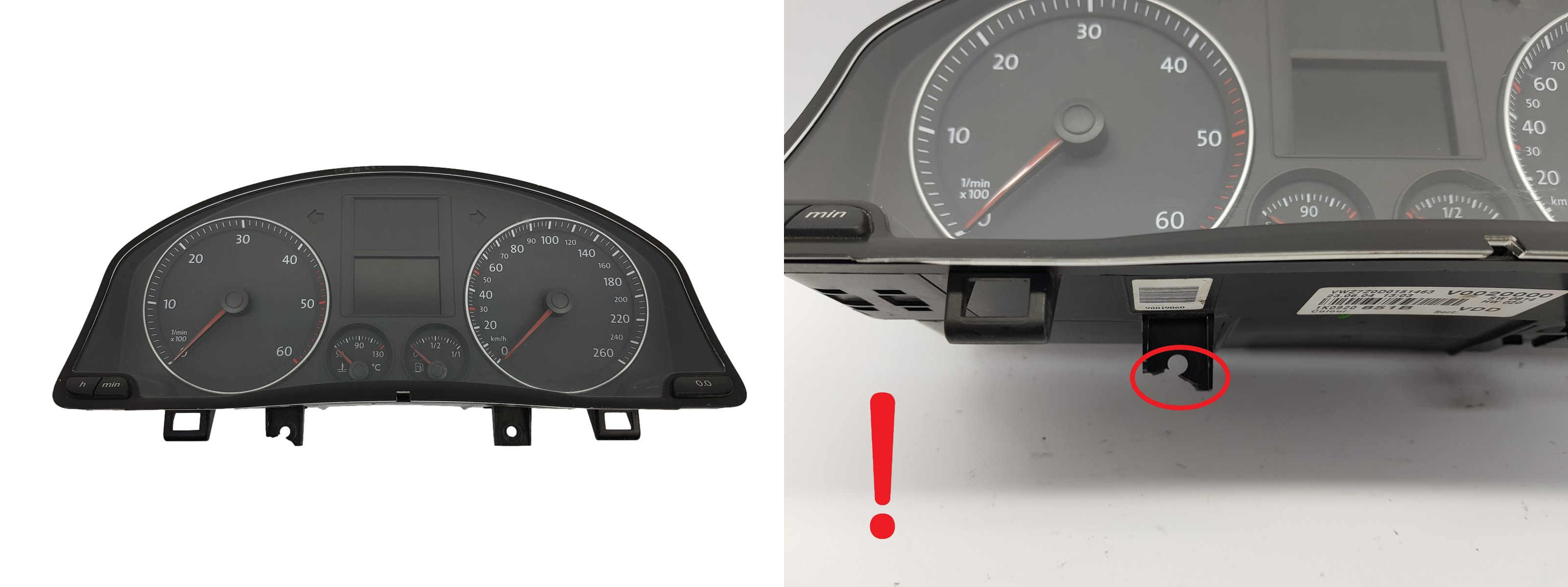 Otáčkoměr VW Golf MK5 1K0920851B 2941 main product photo