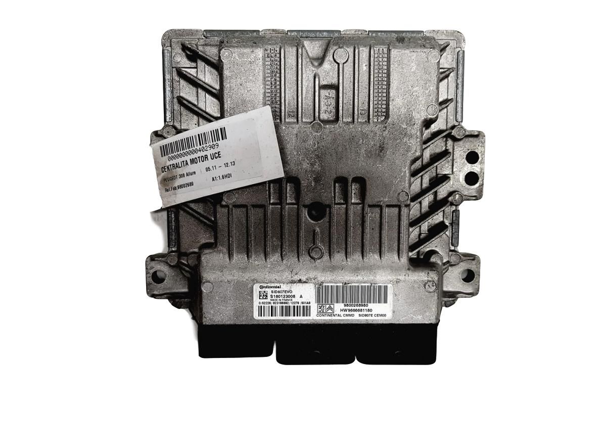 Blok Ovladačů S180123008A SID807EVO 9800268980 PSA main product photo