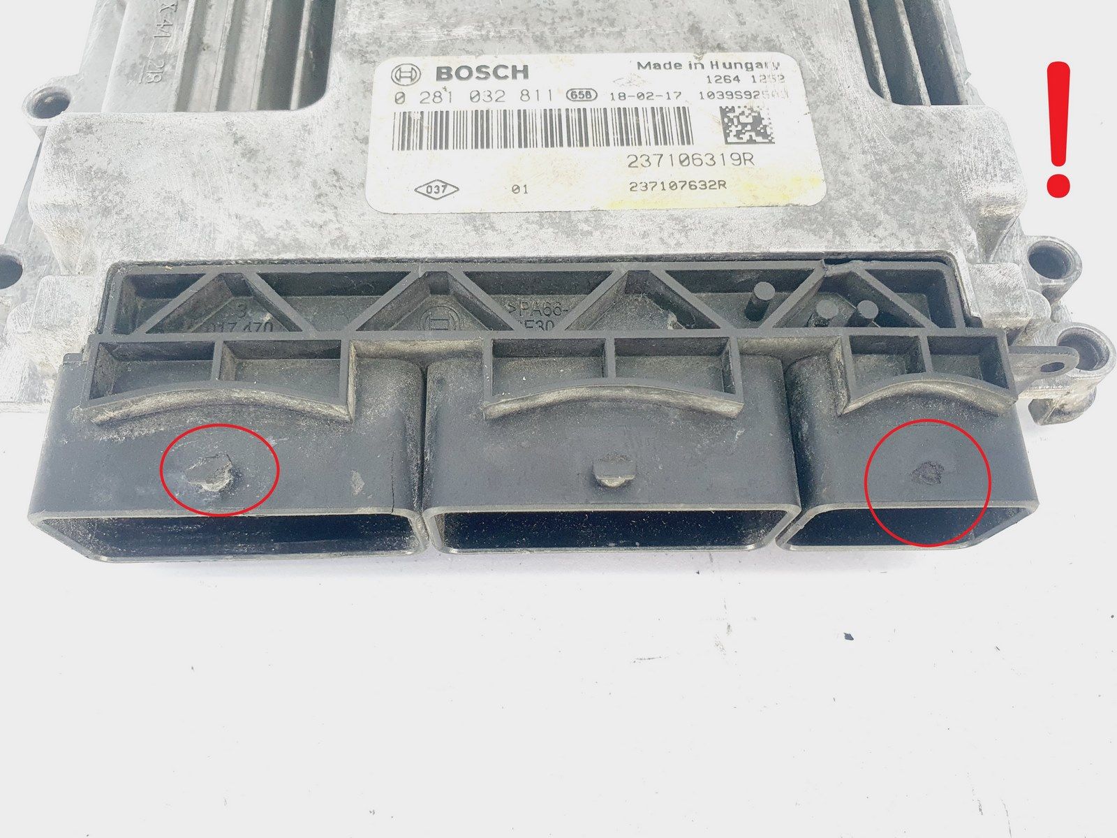 Blok Ovladačů 237107632R 0281032811 Renault Bosch 45865 main product photo