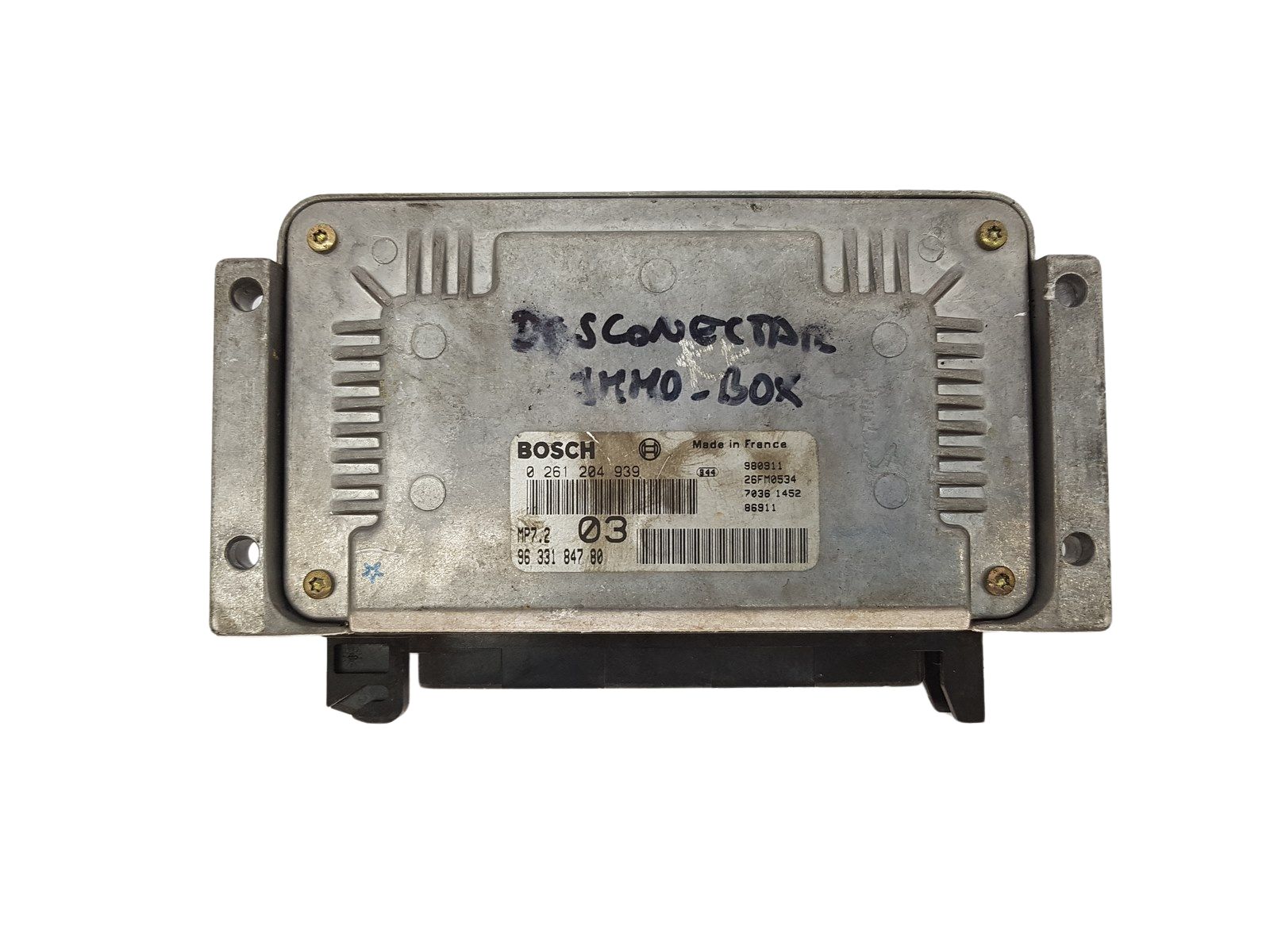 Blok Ovladačů 0261204939 9633184780 26FM0534 PSA Bosch 3607 main product photo