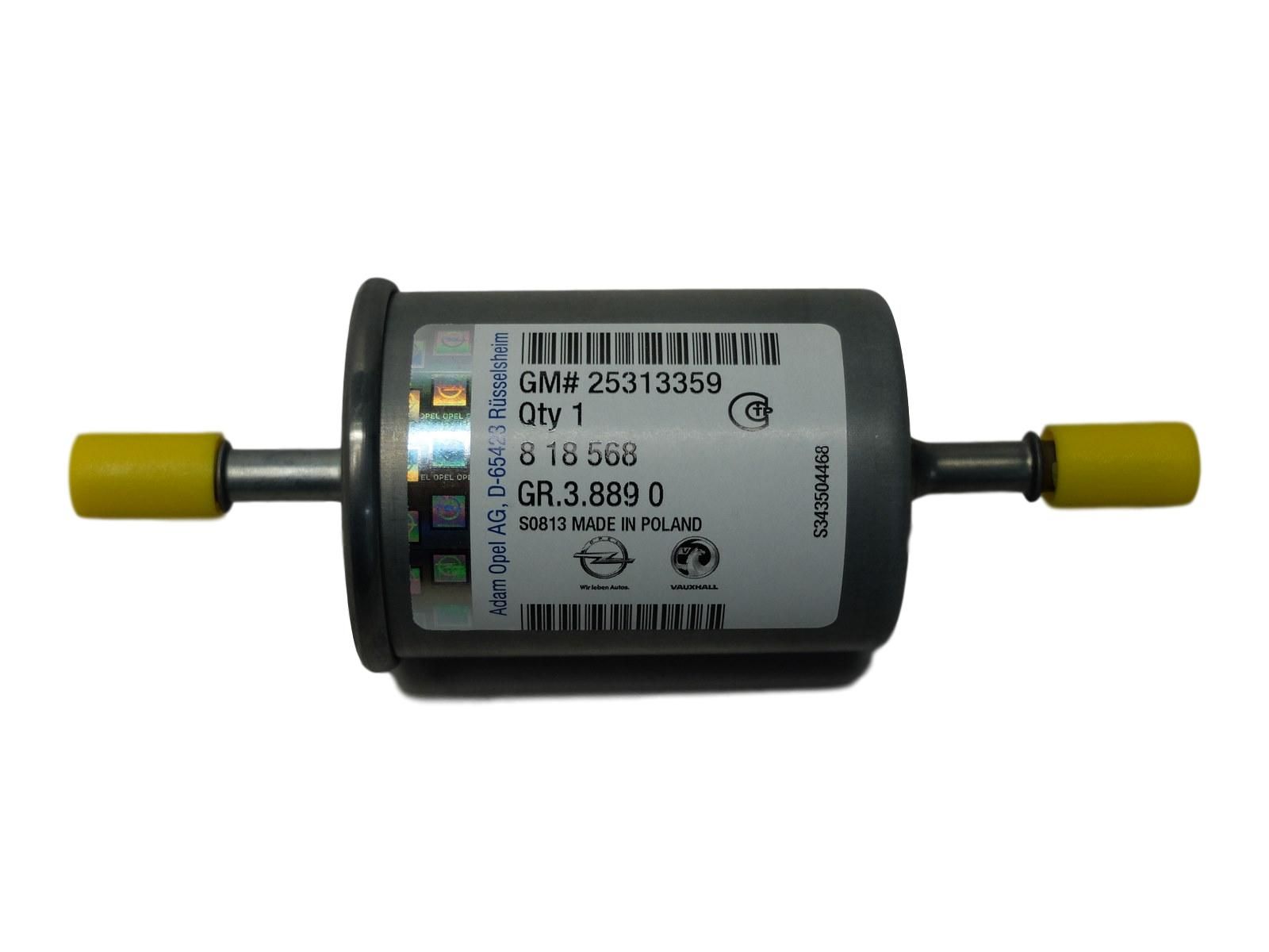 Filtr Paliva Nový originál Opel 25313359 818568 GM main product photo