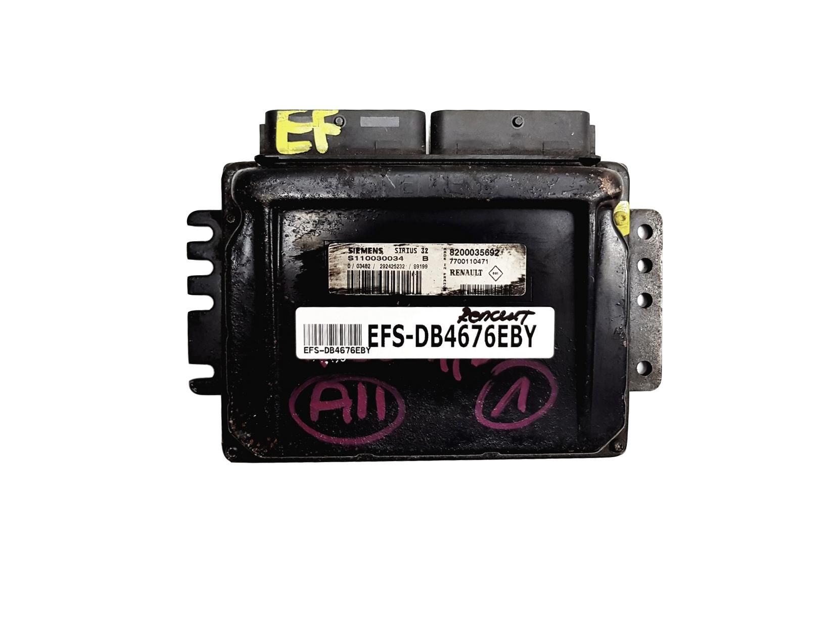 Blok Ovladačů S110030034B 8200035692 7700110471 Renault Siemens 4676 main product photo