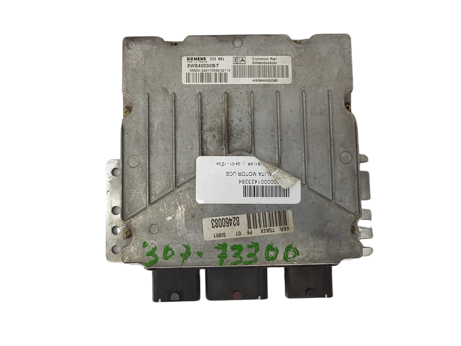 Blok Ovladačů 5WS40030B-T 9646449280 9644302380 PSA Siemens 3534 main product photo