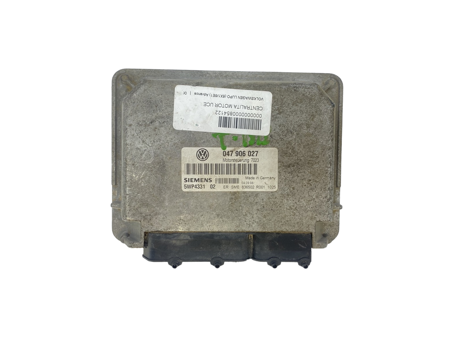 Blok Ovladačů 047906027 5WP4331 02 VW Seat Siemens 60531 main product photo