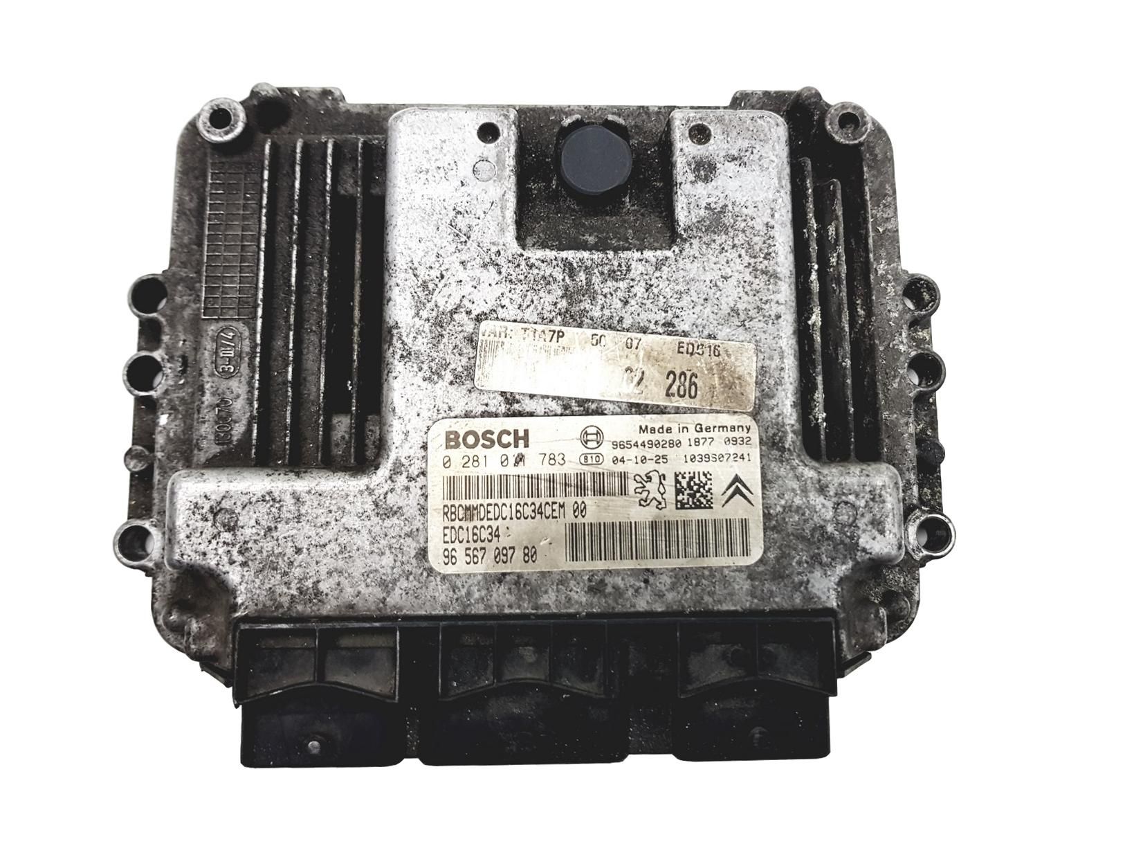 Blok Ovladačů 0281011783 9656709780 9654490280 PSA Bosch 3077 main product photo