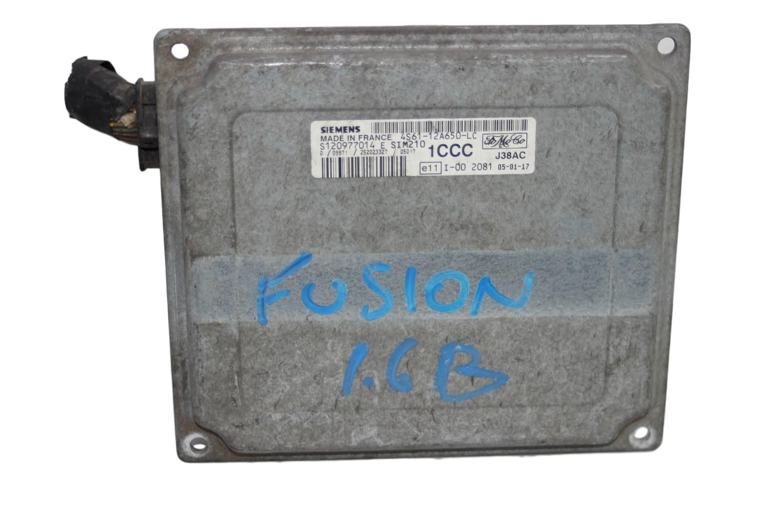Řídicí Jednotka Motoru 4S61-12A650-LC S120977014E Ford main product photo