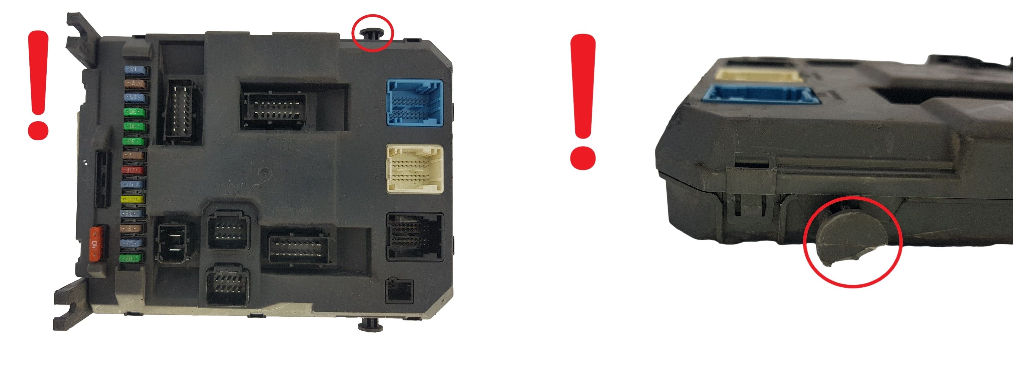 Blok Ovladačů BSI X01-00 9664983080 PRT06750-01 PSA Valeo 1655 main product photo