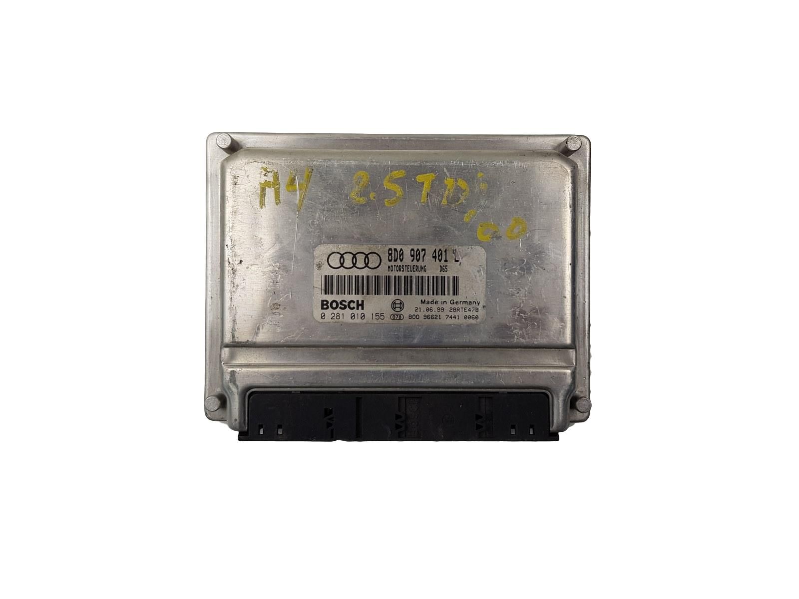 Řídicí Jednotka Motoru 8D0907401L 0281010155 Audi main product photo