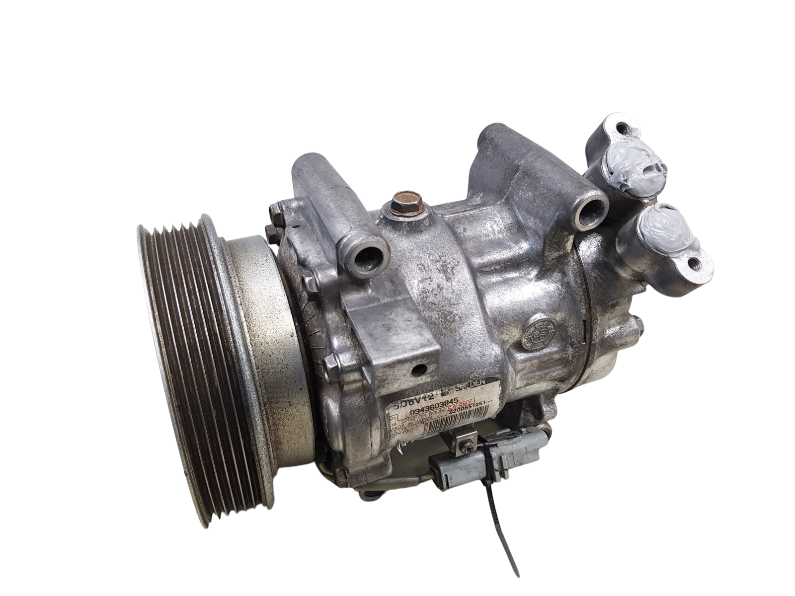 Kompresor Klimatizace 8200651251 SD6V12 1900 Sanden Renault Nissan 1058 main product photo