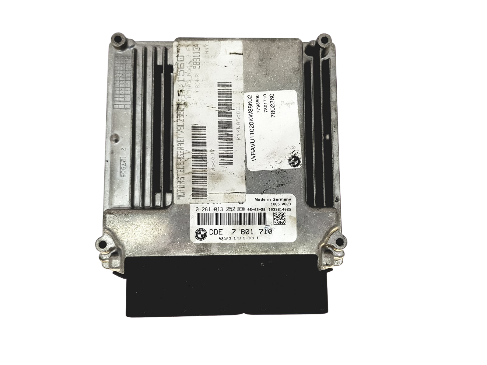 Blok Ovladačů BMW DDE7801710 0281013252 main product photo