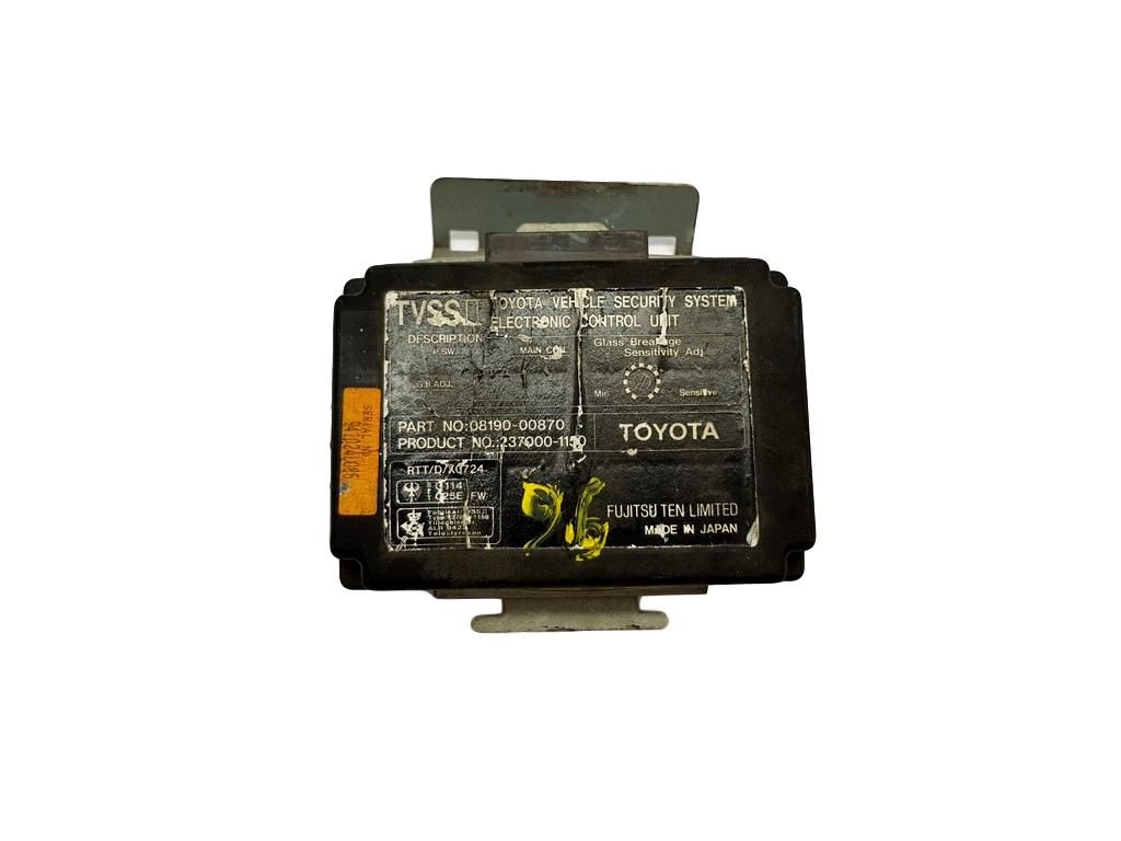 Řídicí Jednotka Motoru Toyota 08190-00870 237000-1150 main product photo