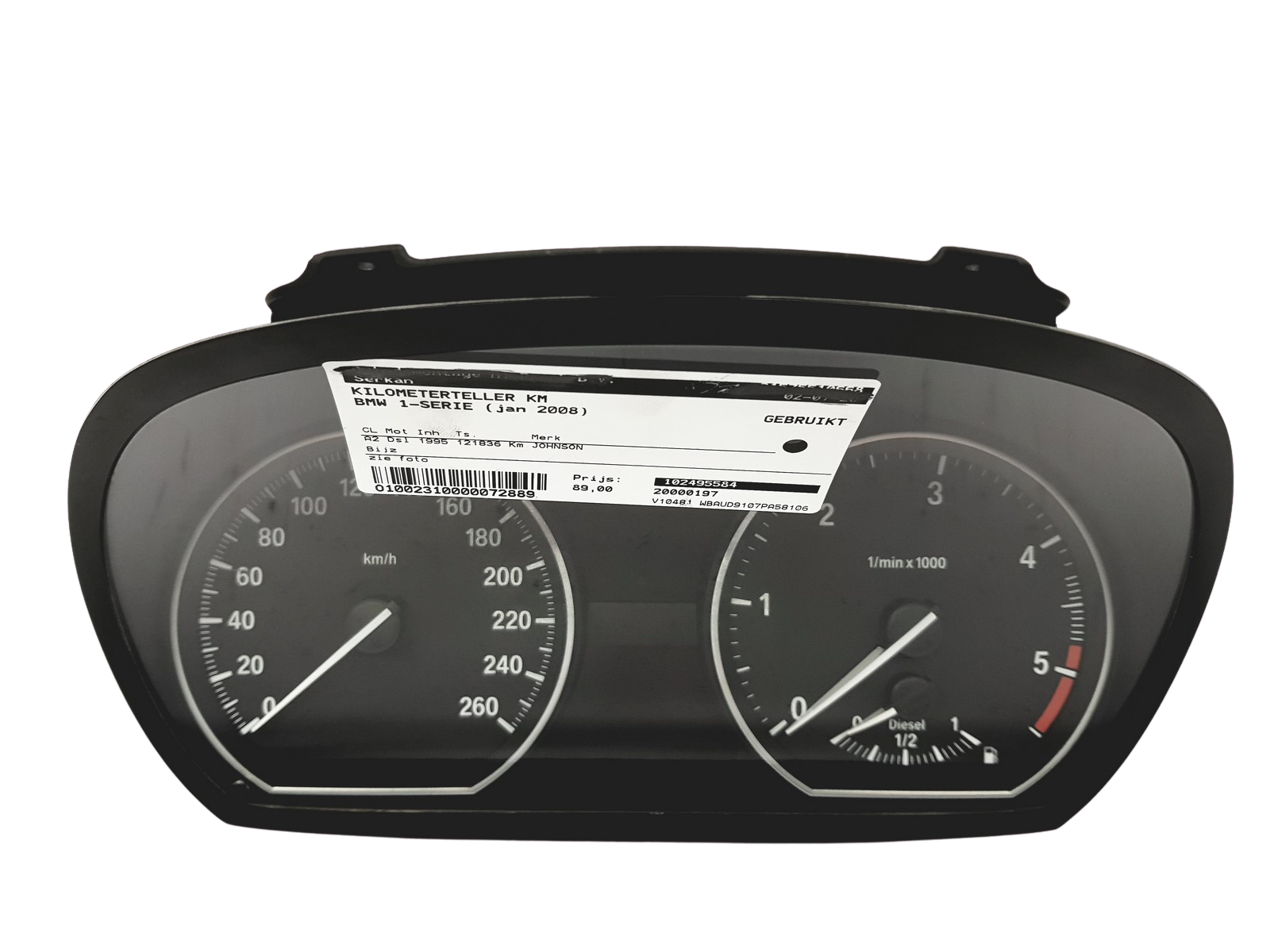 Otáčkoměr BMW 1 E87 9166823-01 1024955-84 32071 main product photo