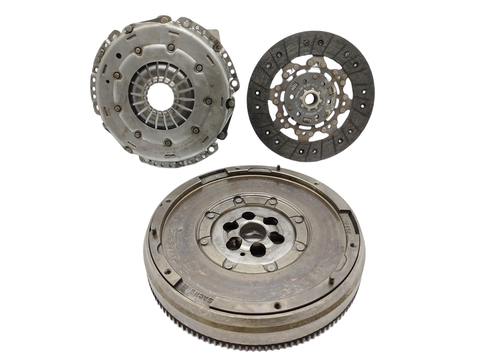 Dvouhmotové kolo + spojka 0532T6 9673707580 9813672180 1.6 THP 5FV Peugeot 308 main product photo