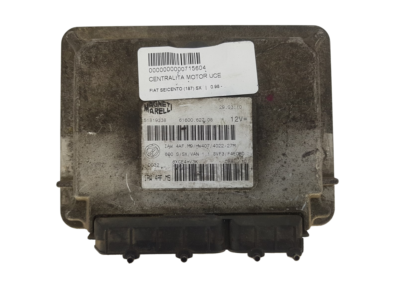 Blok Ovladačů Fiat 51819338 IAW4AF.M9 61600.627.08 Magneti Marelli 1055 main product photo