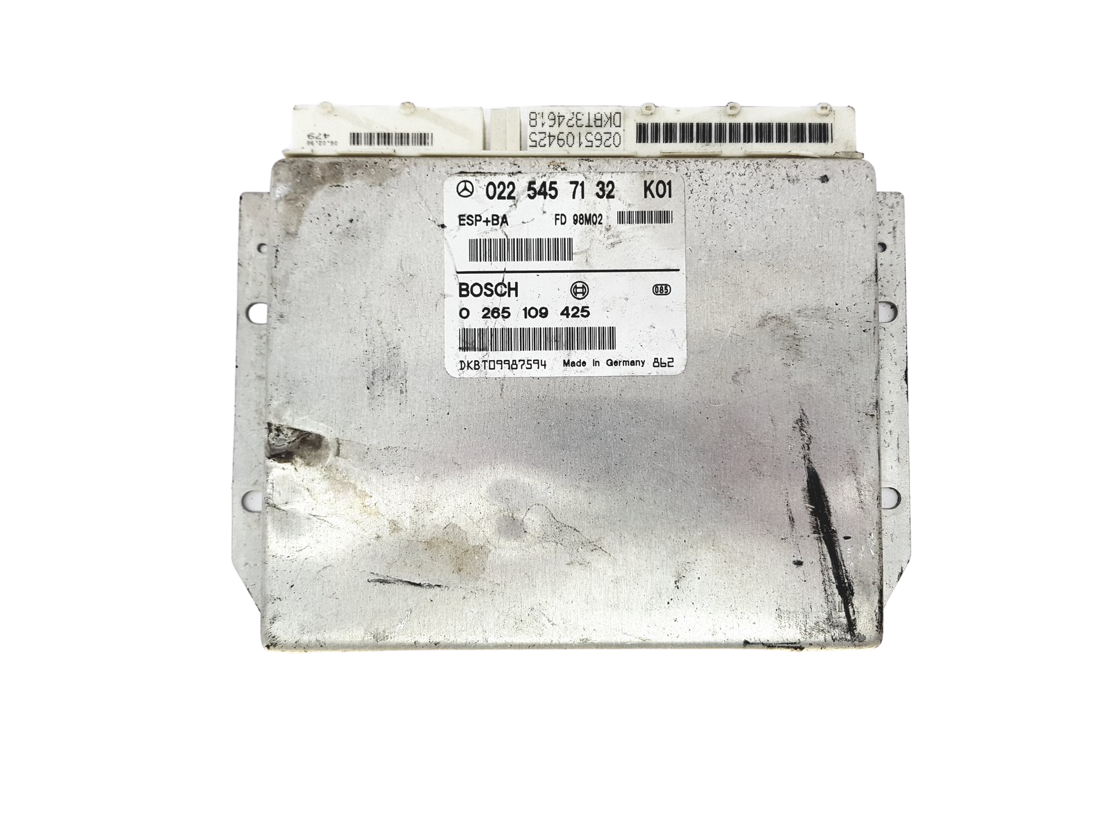 Blok Ovladačů ESP Mercedes 0225457132 0265109425 Bosch 27799 main product photo