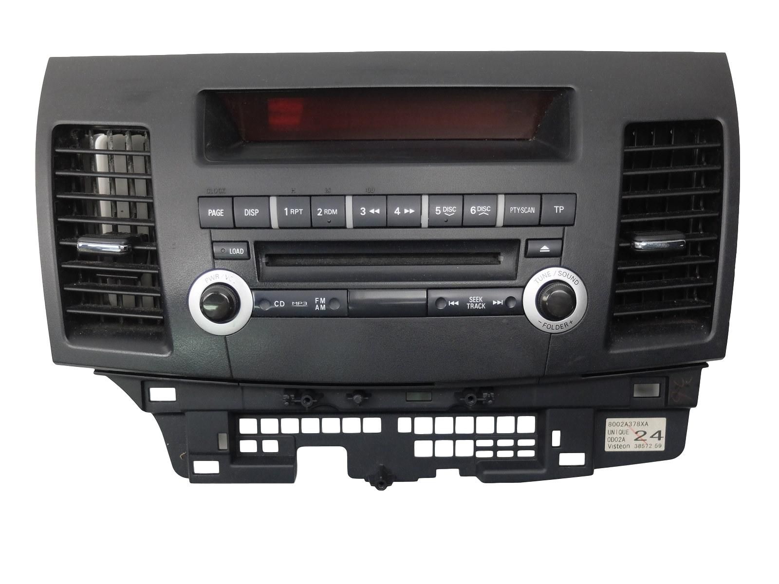 Rádio Cd Mp3 Mitsubishi Lancer 8002A378XA main product photo