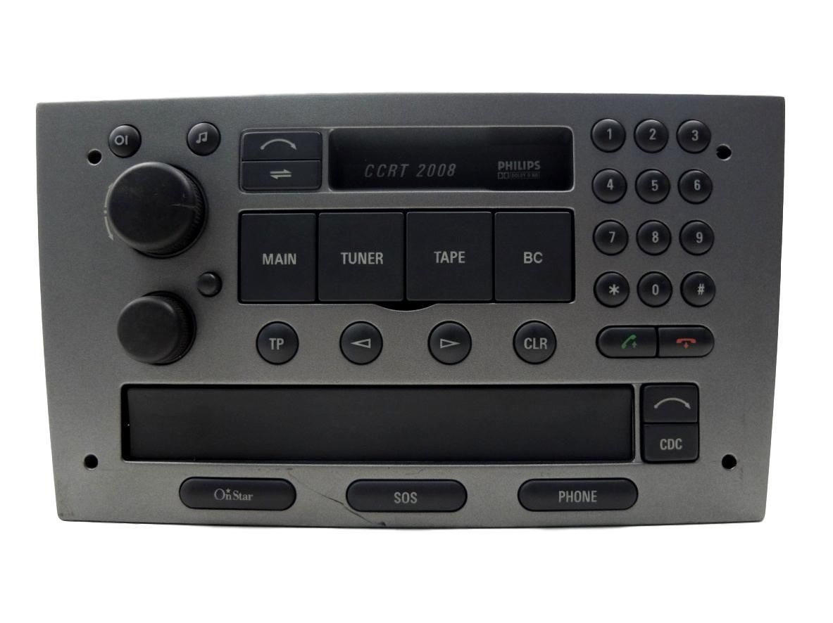 Rádio Na Kazety CCRT 2008 Opel 13150752 330886636 UZ2 Siemens main product photo