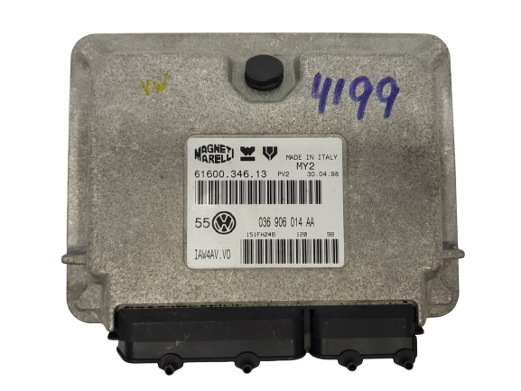 Řídicí Jednotka Motoru VW 036906014AA 6160034613 Magneti Marelli 19133 main product photo
