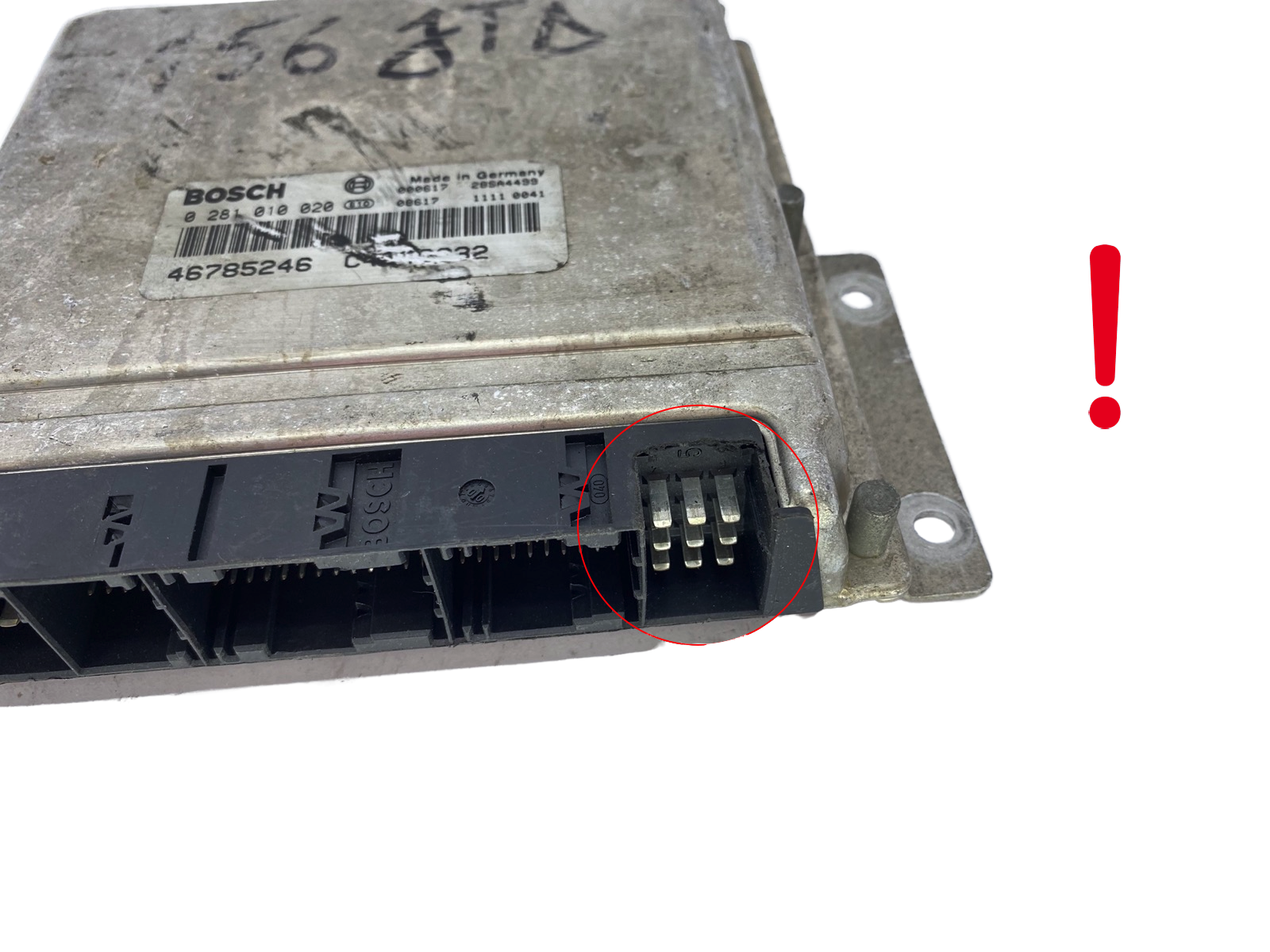 Blok Ovladačů 46785246 0281010020 C424C932 Alfa Romeo Bosch 53940 main product photo