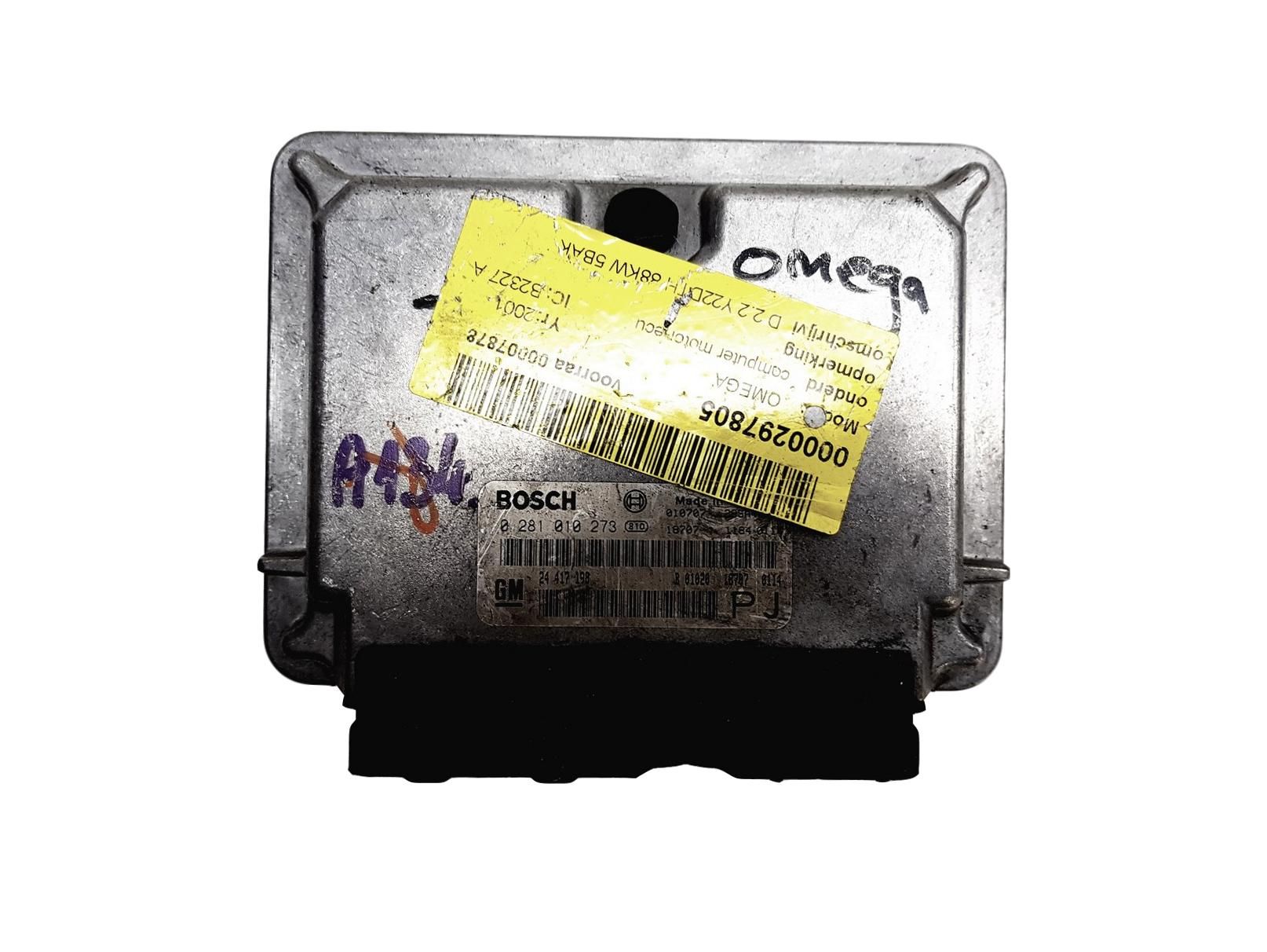 Blok Ovladačů 0281010273 24417198 PJ Opel Bosch 11335 main product photo