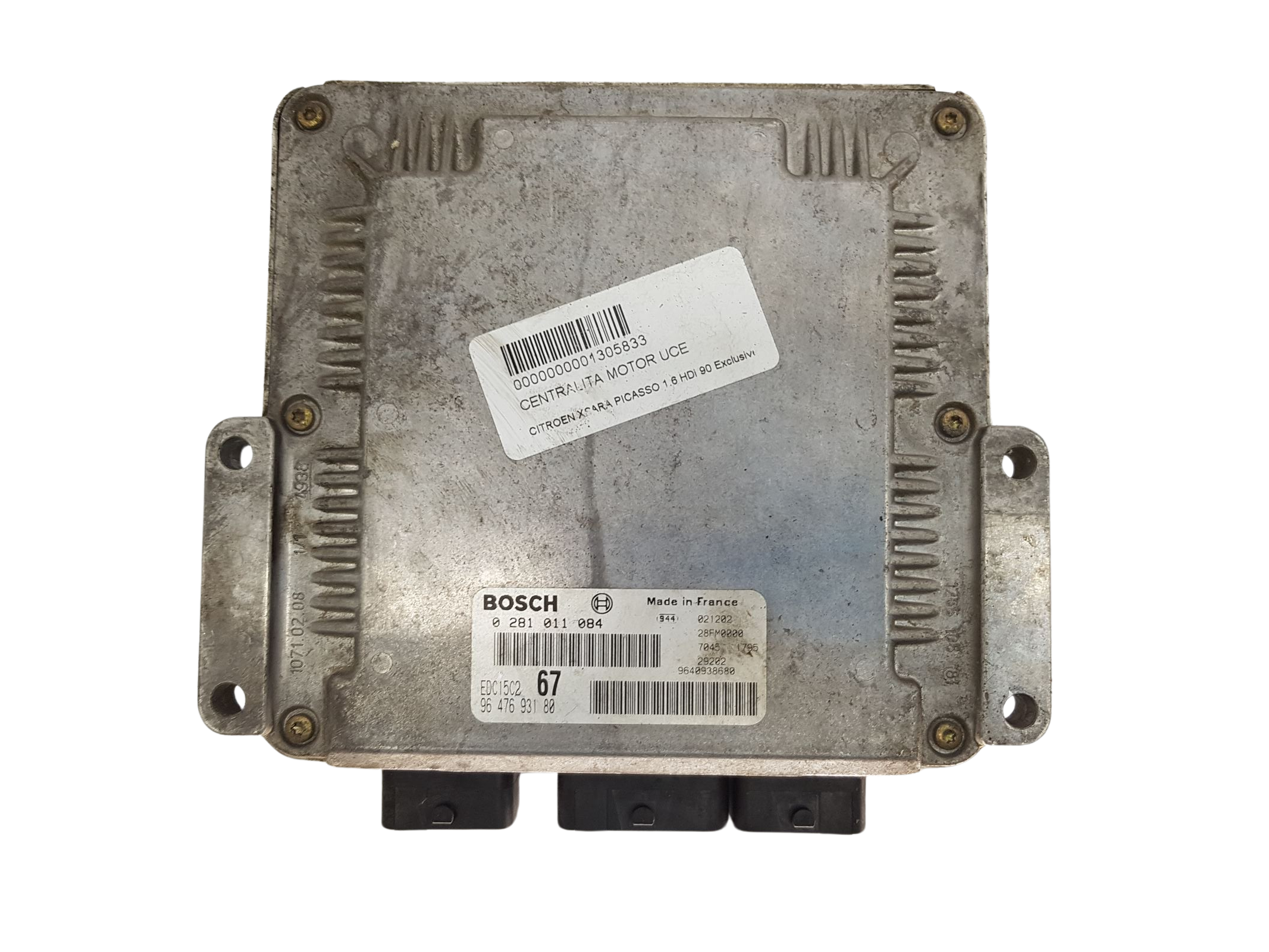 Blok Ovladačů 0281011084 9640938680 9647693180 PSA Bosch 3397 main product photo