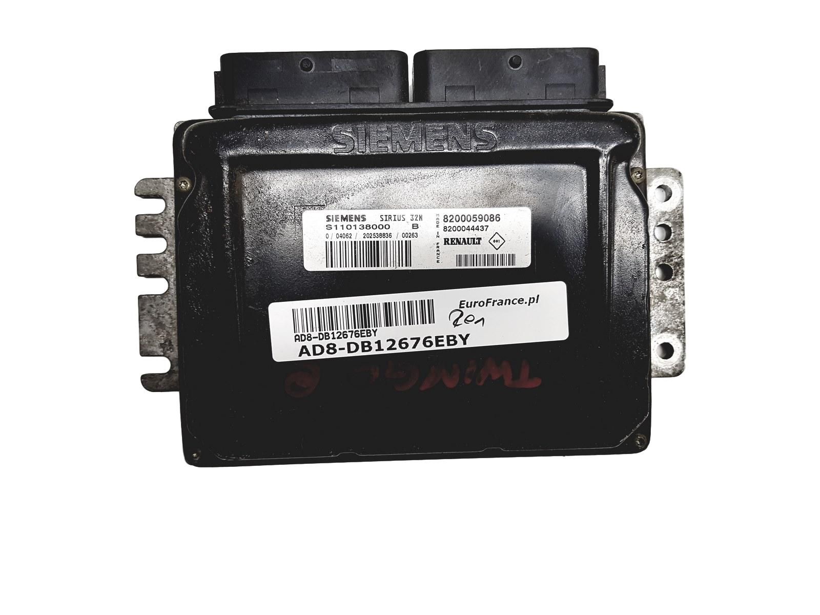 Blok Ovladačů S110138000B 8200059086 8200044437 Renault Siemens 12676 main product photo
