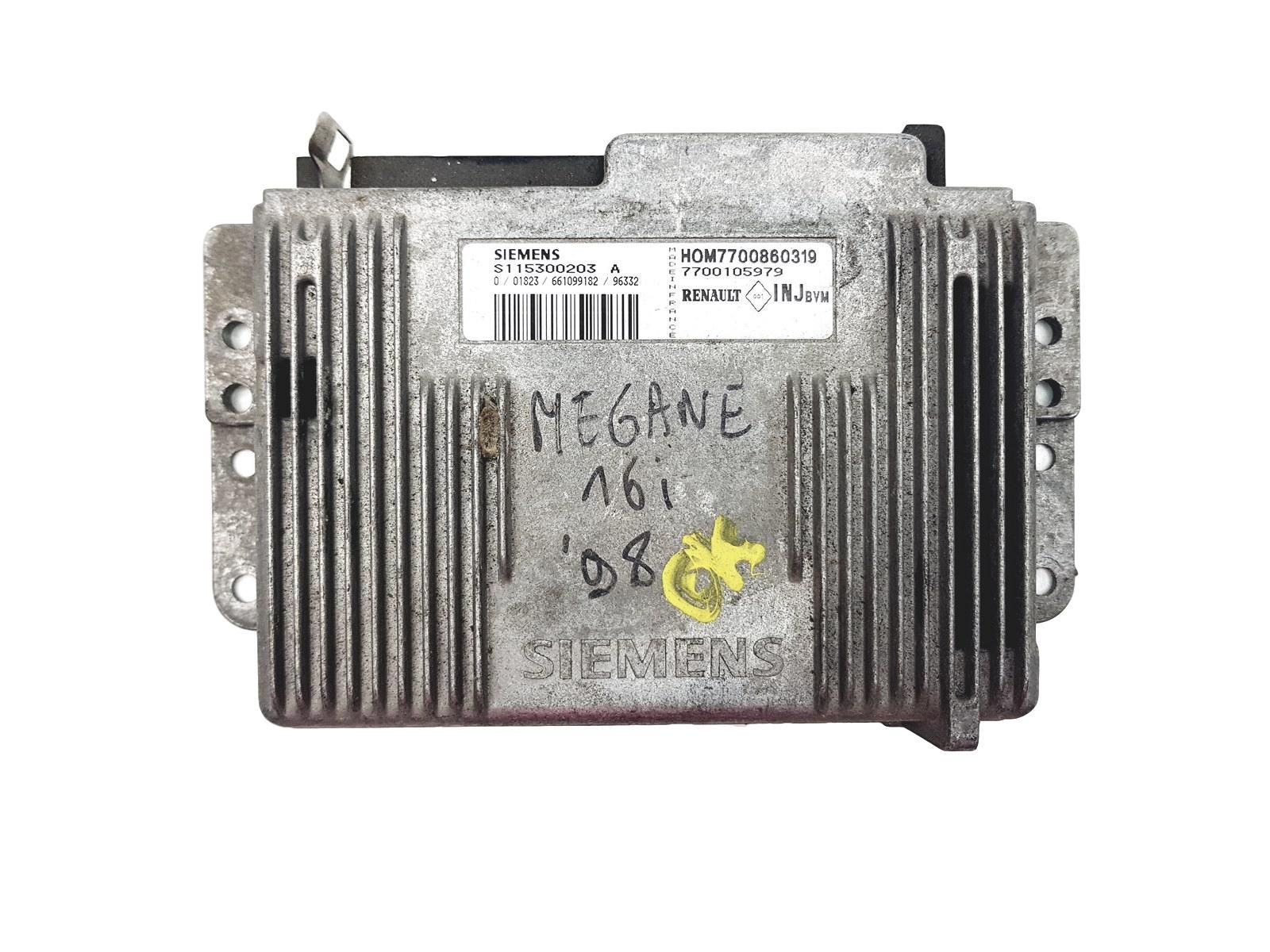 Blok Ovladačů 7700105979 7700860319 S115300203A Renault Siemens 2502 main product photo