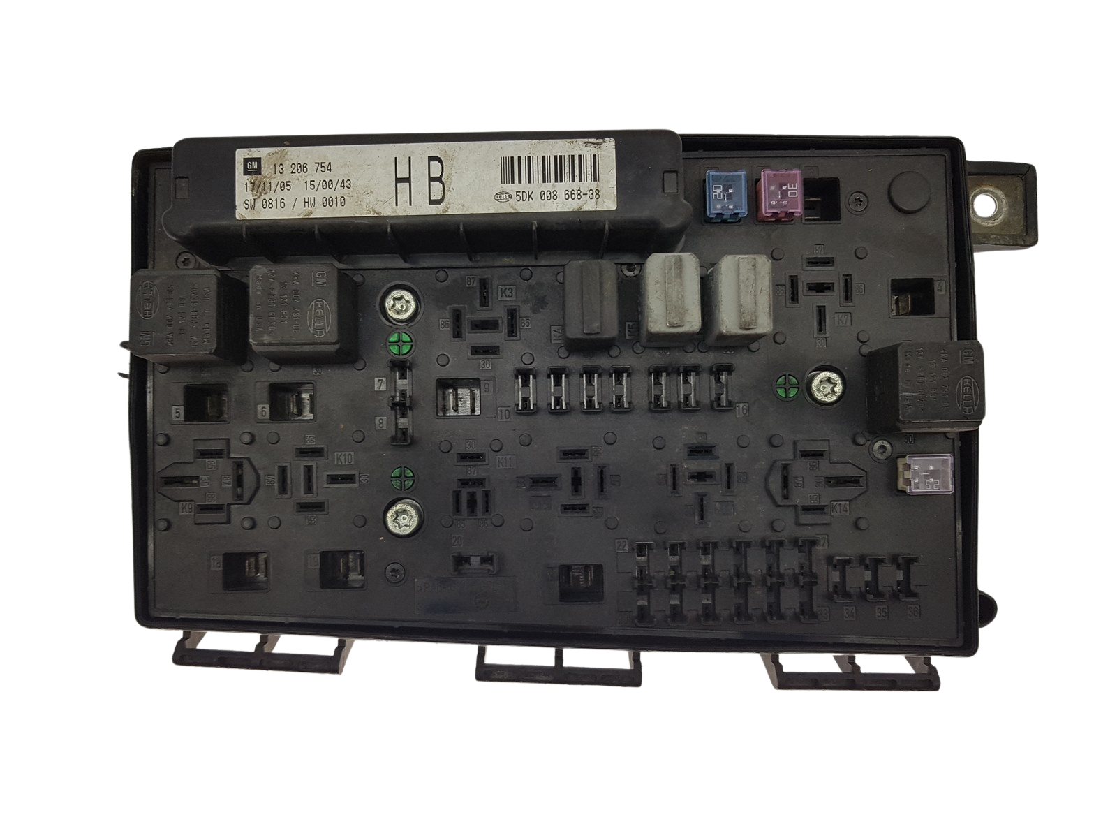 Modul 13206754 5DK008668-38 HB Opel GM 2559 main product photo