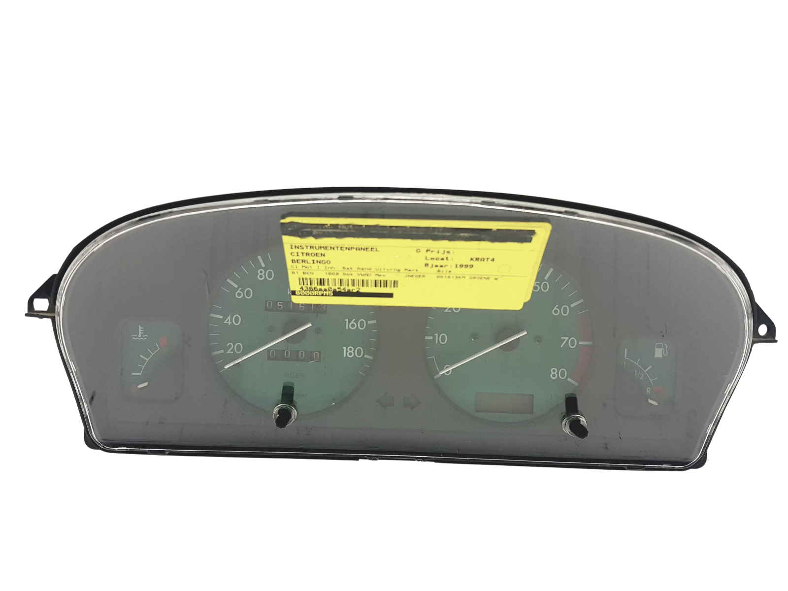 Otáčkoměr Citroen Berlingo 9636105280 09021539902 main product photo